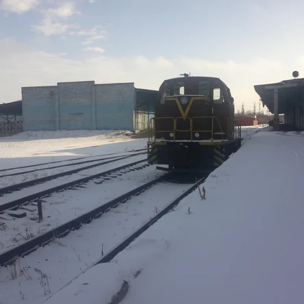 Демонтаж и монтаж узлов тепловоза ТГК ,ТГМ